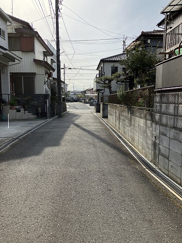 接道並びに本物件