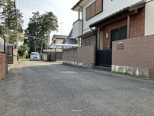 接道並びに本物件