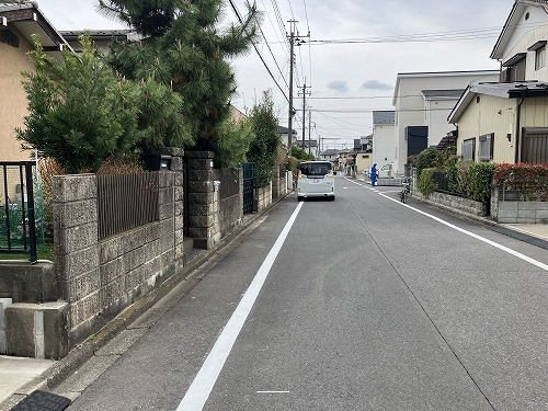 接道並びに本物件