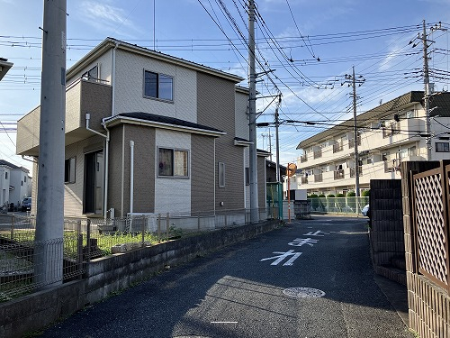 接道並びに本物件