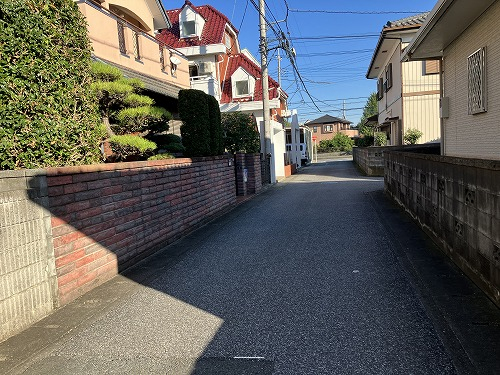 接道並びに本物件