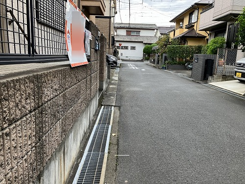 接道並びに本物件