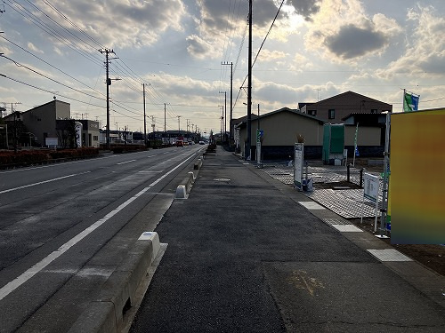 接道並びに本物件