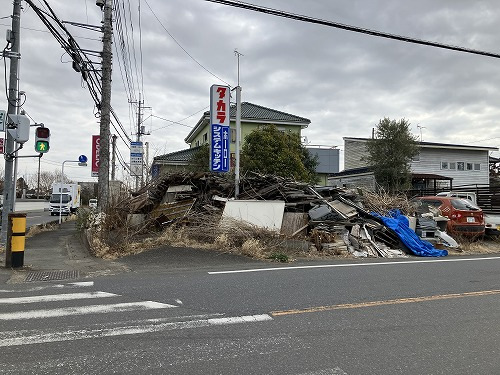 接道並びに本物件