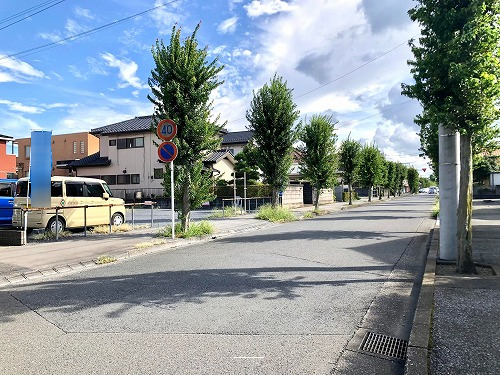 前面道路含む現地写真