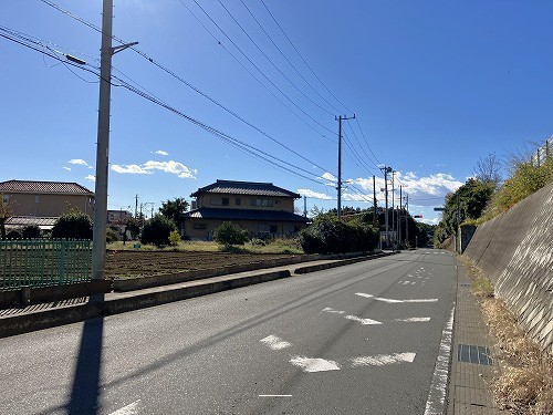 前面道路含む現地写真