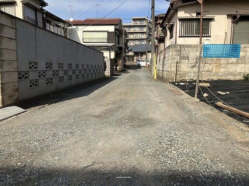 前面道路含む現地写真