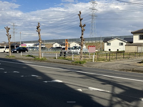 前面道路含む現地写真