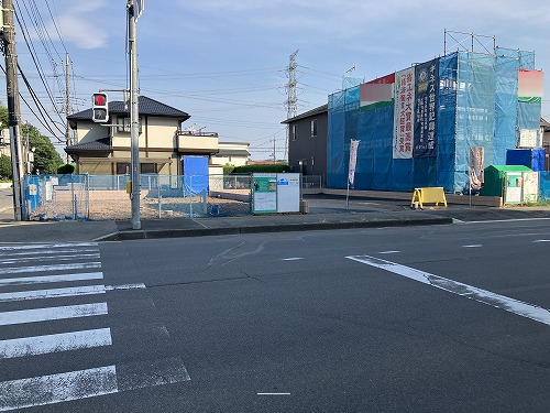 前面道路含む現地写真