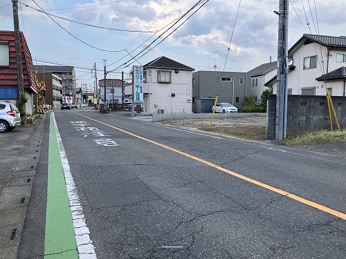 前面道路含む現地写真