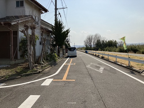 前面道路含む現地写真