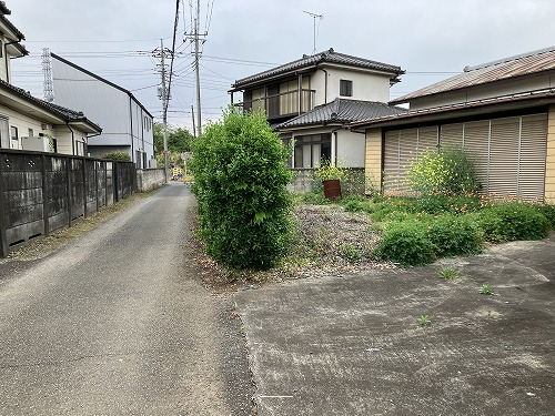 前面道路含む現地写真