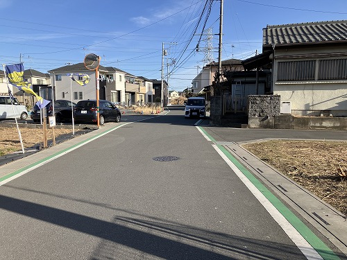 前面道路含む現地写真