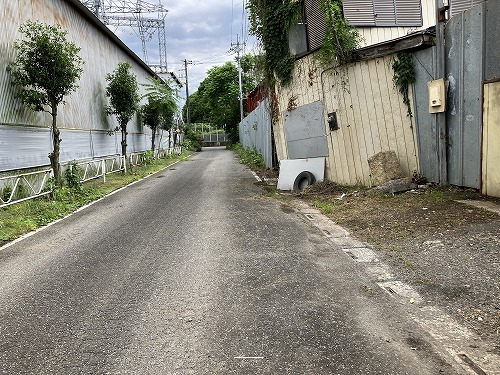 前面道路含む現地写真