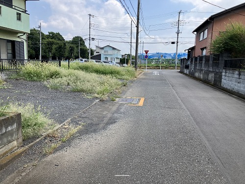 前面道路含む現地写真