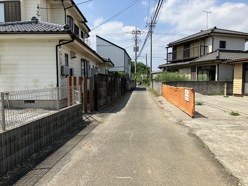 前面道路含む現地写真