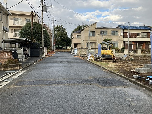 前面道路含む現地写真