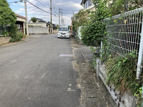 前面道路含む現地写真
