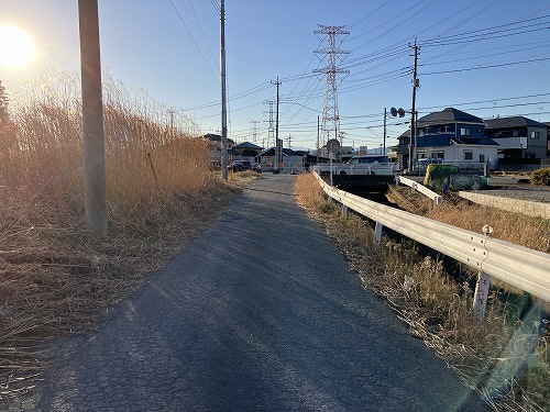 前面道路含む現地写真