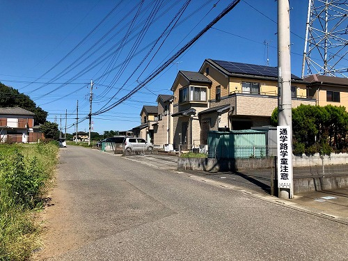 接道並びに本物件