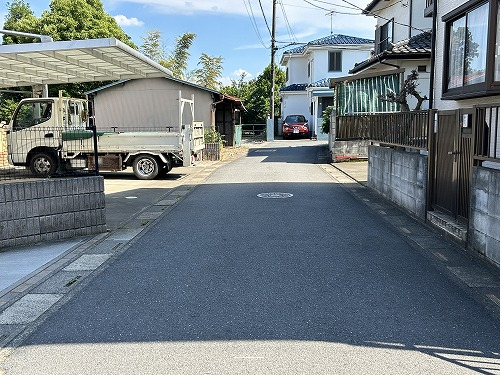 接道並びに本物件