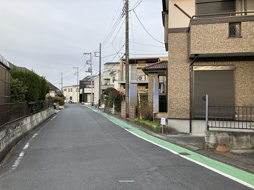接道並びに本物件