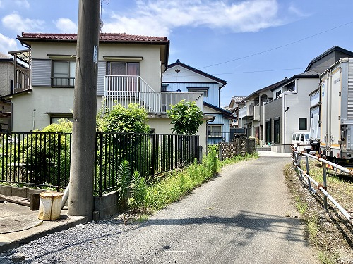 接道並びに本物件