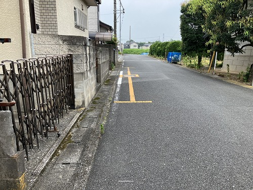 接道並びに本物件
