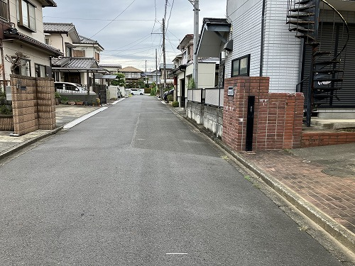 接道並びに本物件