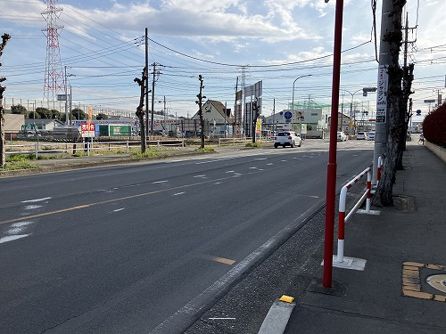 前面道路含む現地写真