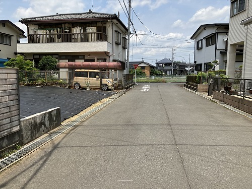 前面道路含む現地写真