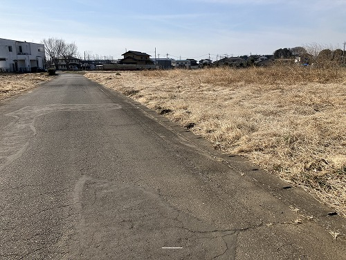 前面道路含む現地写真