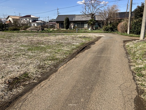 前面道路含む現地写真
