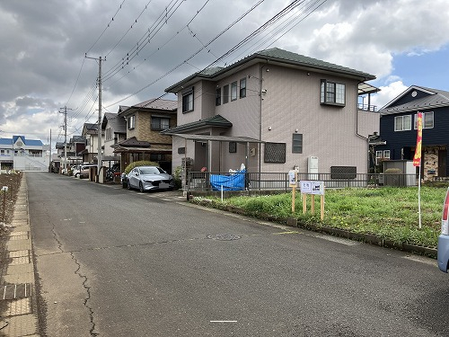 前面道路含む現地写真