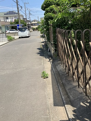 前面道路含む現地写真