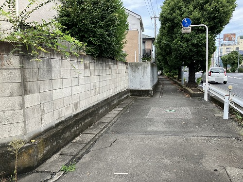 前面道路含む現地写真