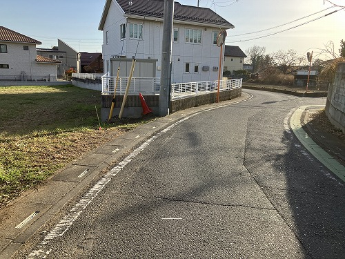 前面道路含む現地写真