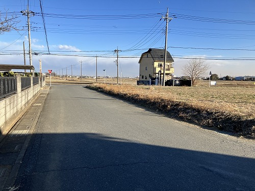 前面道路含む現地写真
