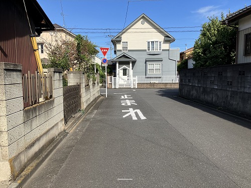 接道並びに本物件