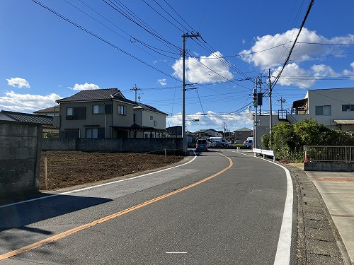 前面道路含む現地写真