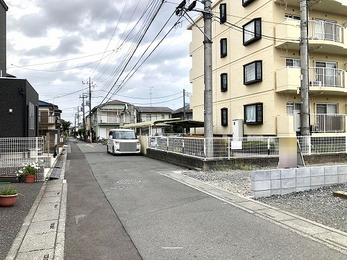 前面道路含む現地写真