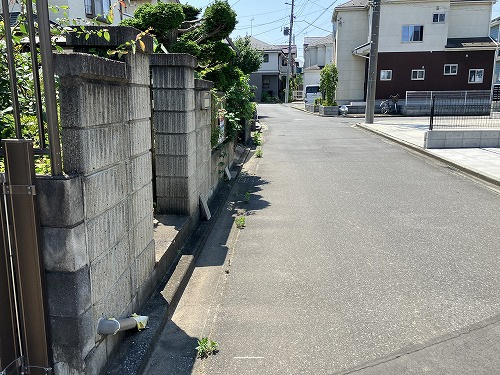 前面道路含む現地写真
