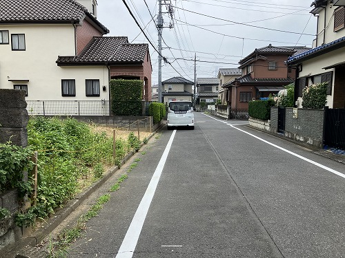前面道路含む現地写真