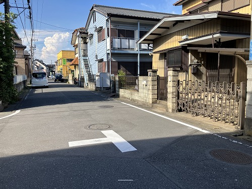前面道路含む現地写真