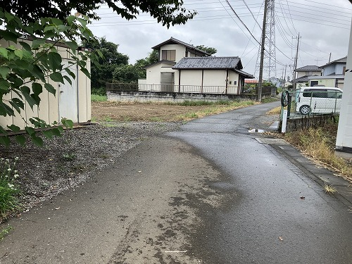 前面道路含む現地写真