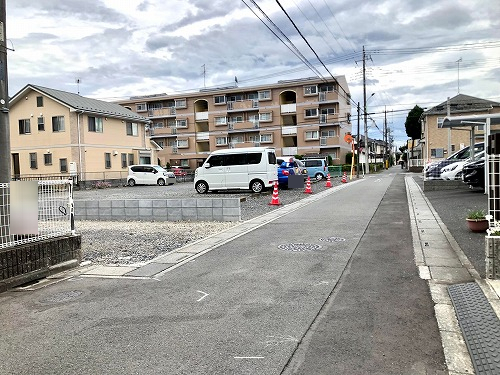 前面道路含む現地写真