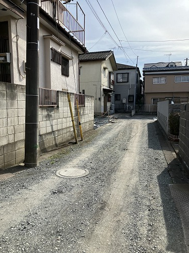 前面道路含む現地写真