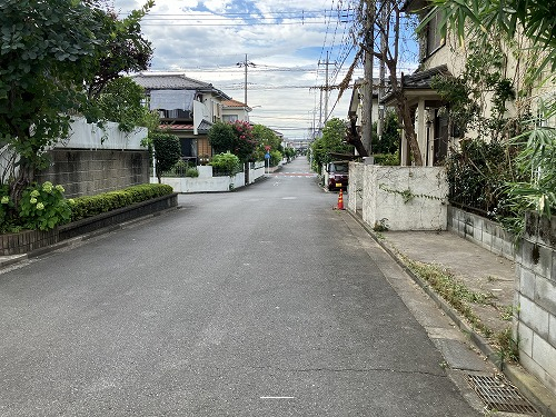 前面道路含む現地写真