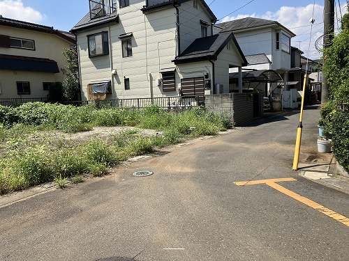 前面道路含む現地写真