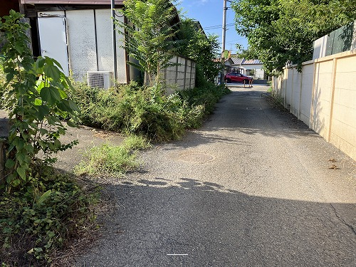 前面道路含む現地写真